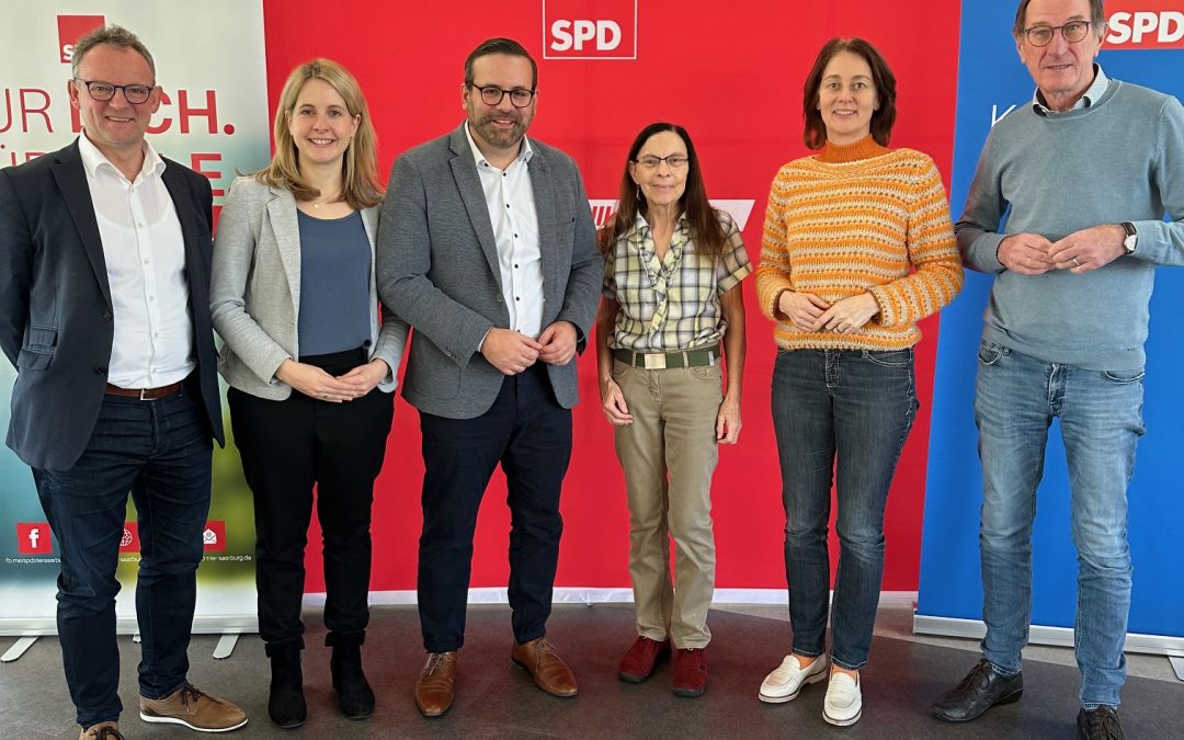 Staffelübergabe an der Spitze der SPD-Kreistagsliste Trier-Saarburg