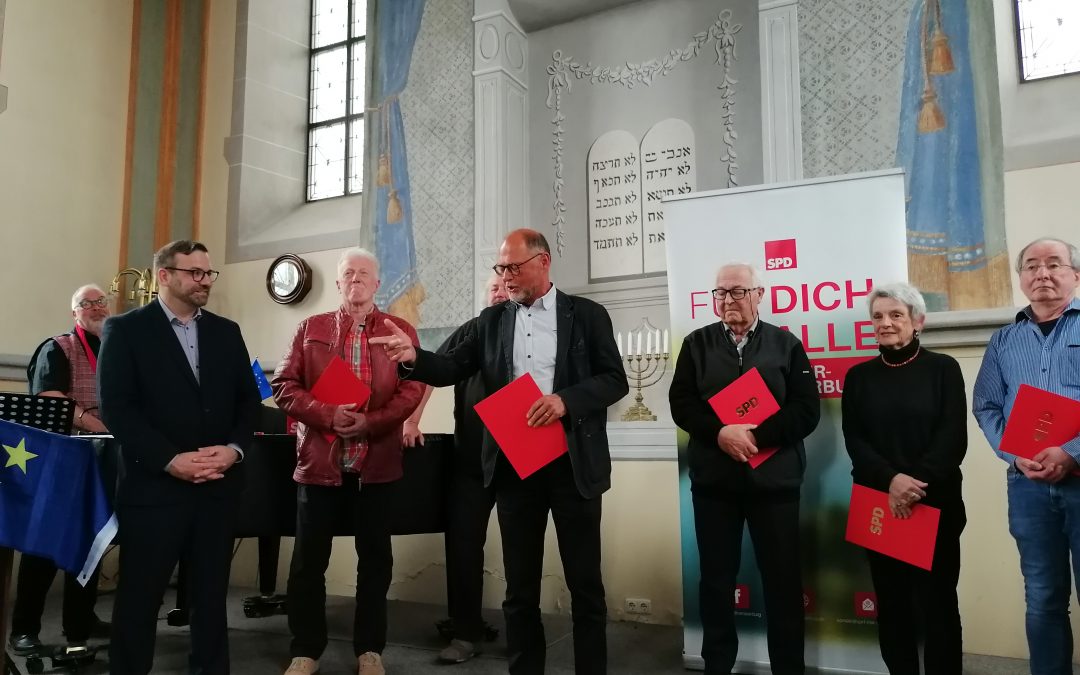 Verdienstvolle Mitglieder geehrt: SPD-Kreisverband Trier-Saarburg würdigt langjähriges Engagement